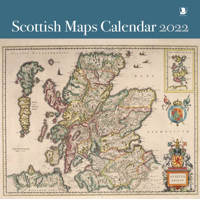 Scottish Maps Calendar 2022-9781780277011
