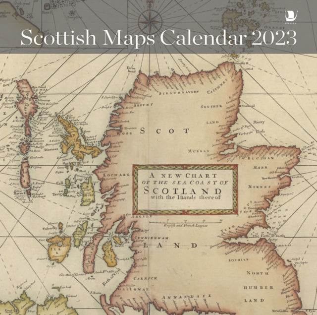 Scottish Maps Calendar 2023-9781780277684