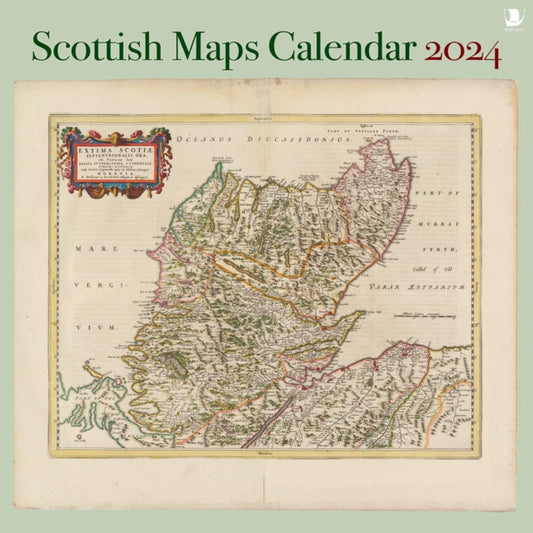 Scottish Maps Calendar 2024-9781780278100