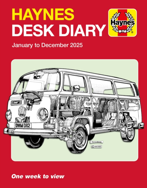 Haynes 2025 Desk Diary : January to December 2025-9781785218668