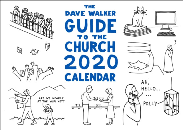 The Dave Walker Guide to the Church 2020 Calendar-9781786221469