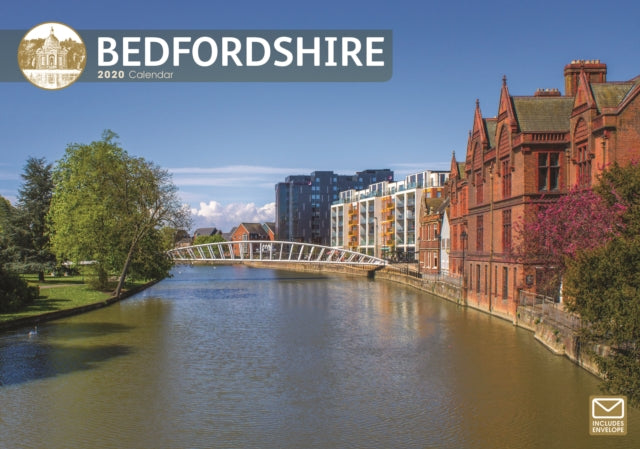Bedfordshire A4 Calendar 2020-9781786675552