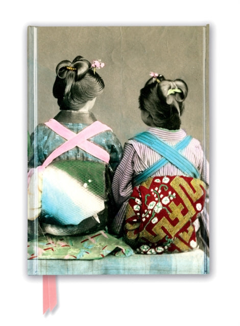 Japanese Dancers Wearing Traditional Kimonos (Foiled Journal)-9781787550292