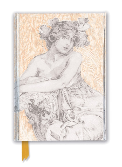 Alphonse Mucha: Study for Documents Decoratifs Plate 12 (Foiled Journal)-9781787555594
