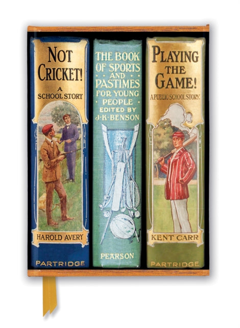 Bodleian Libraries: Book Spines Boys Sports (Foiled Journal)-9781787558007