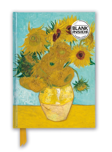 Vincent van Gogh: Sunflowers (Foiled Blank Journal)-9781787558564