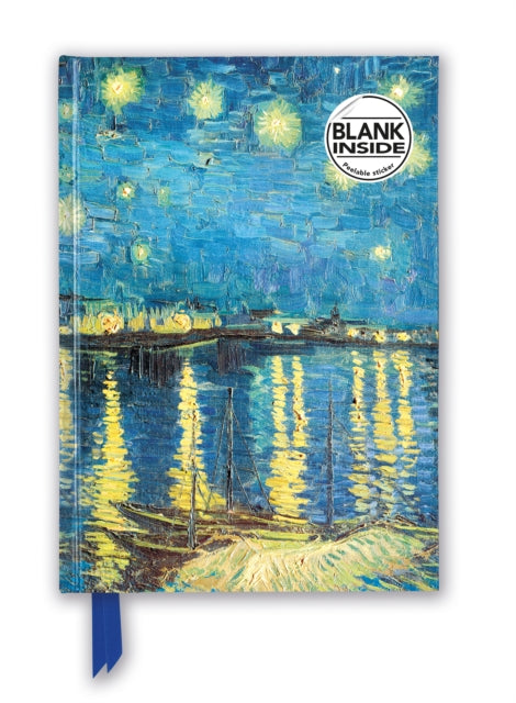 Vincent van Gogh: Starry Night over the Rhone (Foiled Blank Journal)-9781787558571