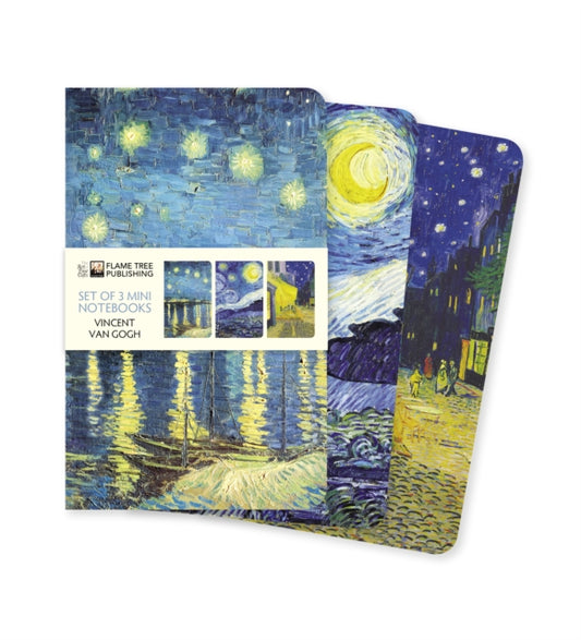 Vincent van Gogh Set of 3 Mini Notebooks-9781787559127
