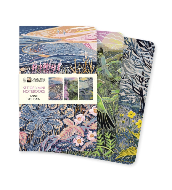 Annie Soudain Set of 3 Mini Notebooks-9781787559158