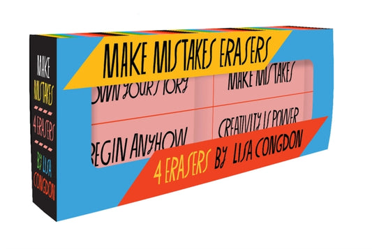 Make Mistakes Erasers-9781797206134