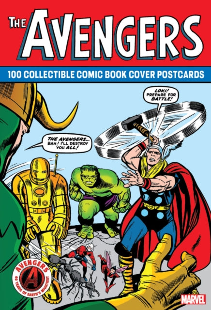 Avengers: 100 Collectible Comic Book Cover Postcards-9781797217505