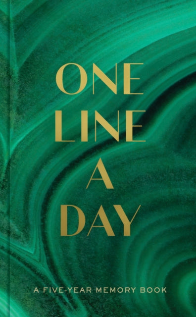 Malachite Green One Line a Day : A Five-Year Memory Book-9781797225494