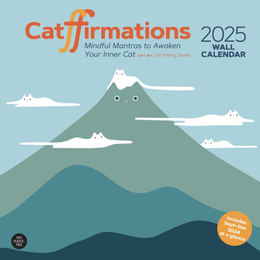 Catffirmations 2025 Wall Calendar-9781797229935