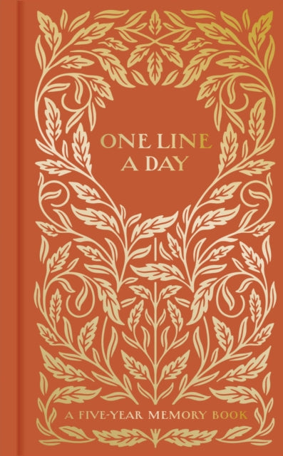 Gilded One Line a Day : A Five-Year Memory Book-9781797231204