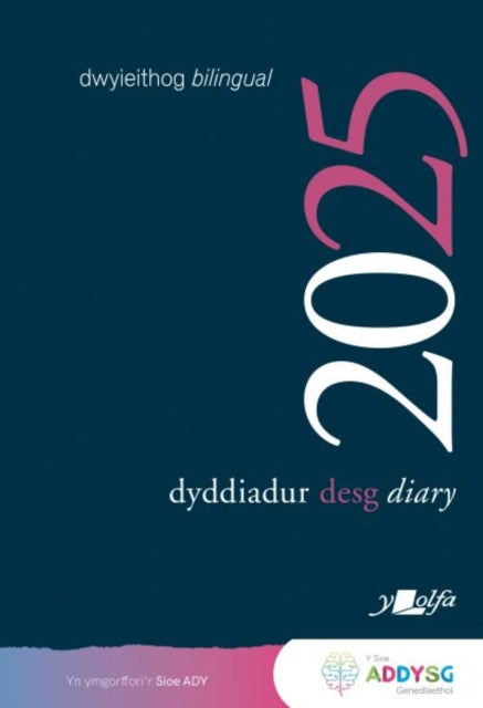 Dyddiadur Desg y Lolfa 2025 Desk Diary-9781800995918