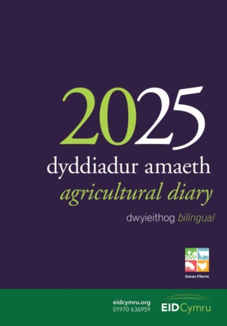 Dyddiadur Amaeth 2025 Agricultural Diary-9781800996359
