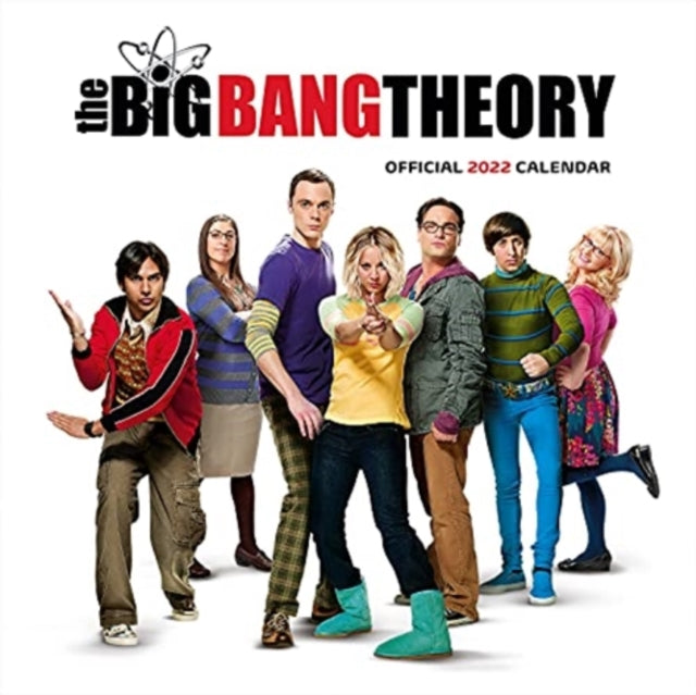 The Official Big Bang Theory Square Calendar 2022-9781801222129