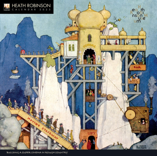 Heath Robinson Wall Calendar 2023 (Art Calendar)-9781804170373