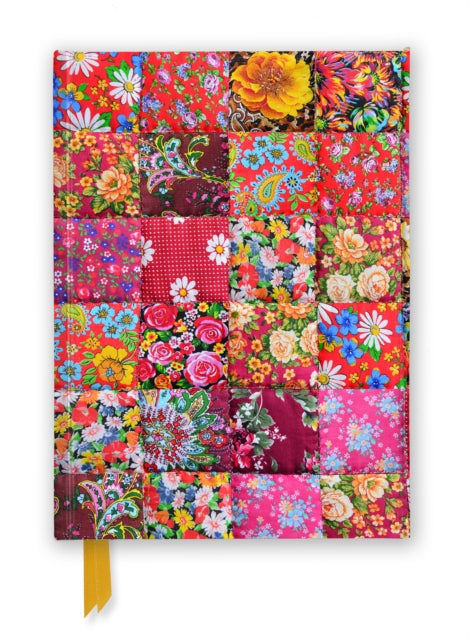 Floral Patchwork Quilt (Foiled Journal)-9781804172889