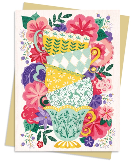 Jenny Zemanek: Teacups Greeting Card Pack : Pack of 6-9781804172988