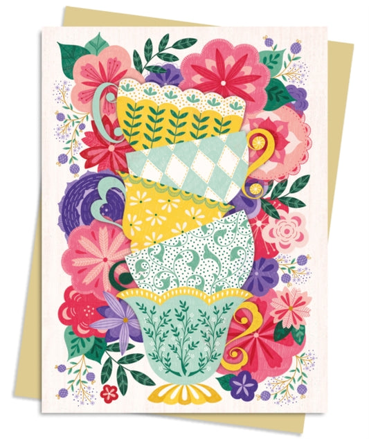 Jenny Zemanek: Teacups Greeting Card Pack : Pack of 6-9781804172988