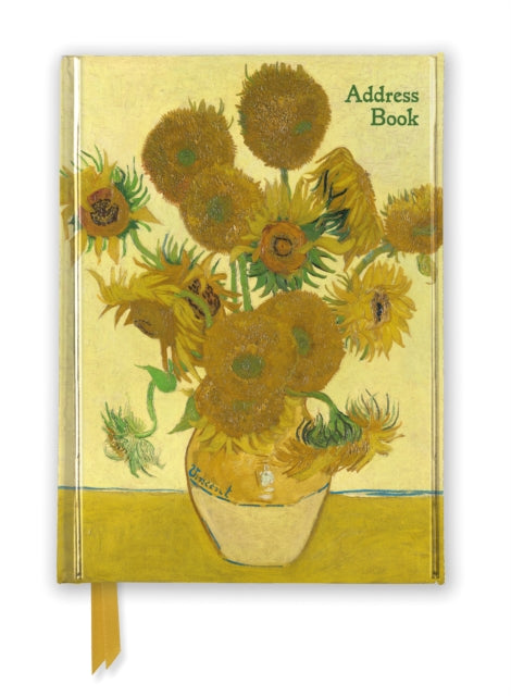 National Gallery: Sunflowers (Address Book)-9781804173589