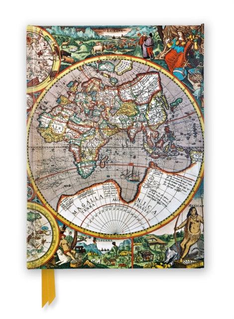 Pieter van den Keere: Antique Map (Foiled Journal)-9781804176238