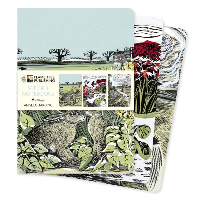 Angela Harding: Landscapes Set of 3 Standard Notebooks-9781804176801