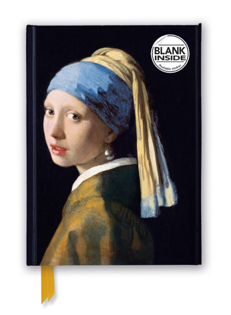 Johannes Vermeer: Girl with a Pearl Earring (Foiled Blank Journal)-9781804177136