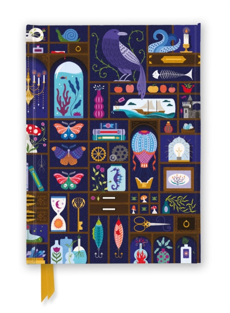 Jenny Zemanek: A Cabinet of Curiosities (Foiled Journal)-9781804177600