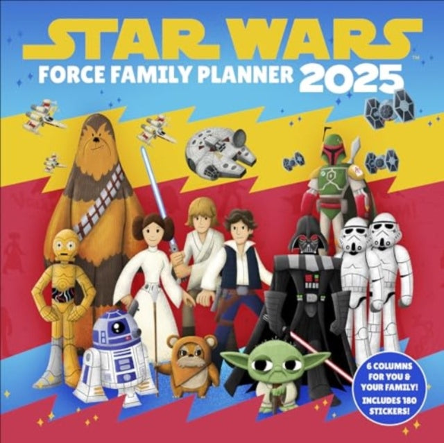 Star Wars (Force) 2025 Family Planner Calendar-9781804231449