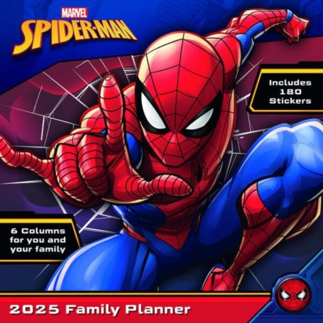 Spider-Man 2025 Family Planner Calendar-9781804231463