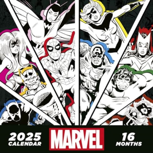 Marvel 2025  Square Calendar-9781804231494