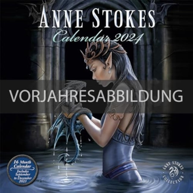 Anne Stokes 2025  Square Calendar-9781804231517