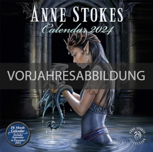 Anne Stokes 2025  Square Calendar-9781804231517