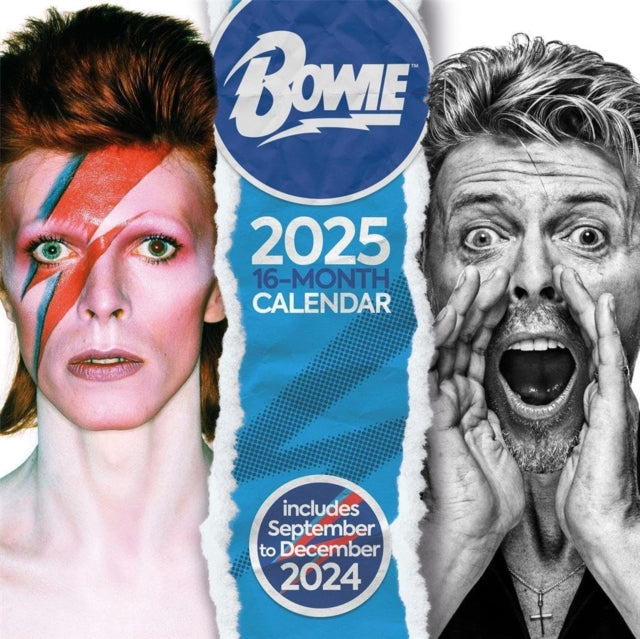 David Bowie 2025 Square Calendar-9781804231524