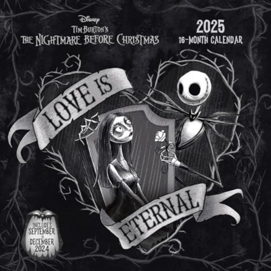The Nightmare Before Christmas 2025 Square Calendar-9781804231586