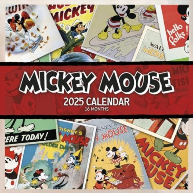 Mickey & Minnie Mouse (Memories) 2025 Square Calendar-9781804231616
