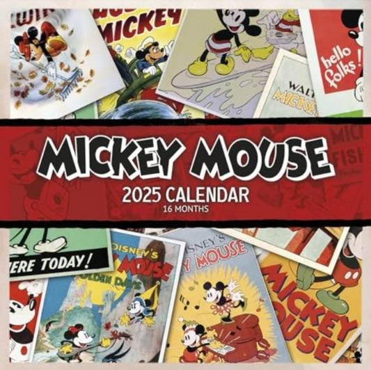 Mickey & Minnie Mouse (Memories) 2025 Square Calendar-9781804231616