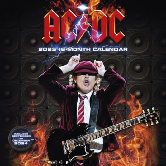 Ac/Dc 2025 Square Calendar-9781804231715