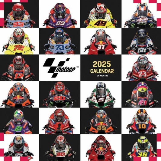 Moto GP Square Wall Calendar 2025-9781804231883
