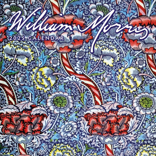 William Morris 2025 Square Wall Calendar-9781804425596