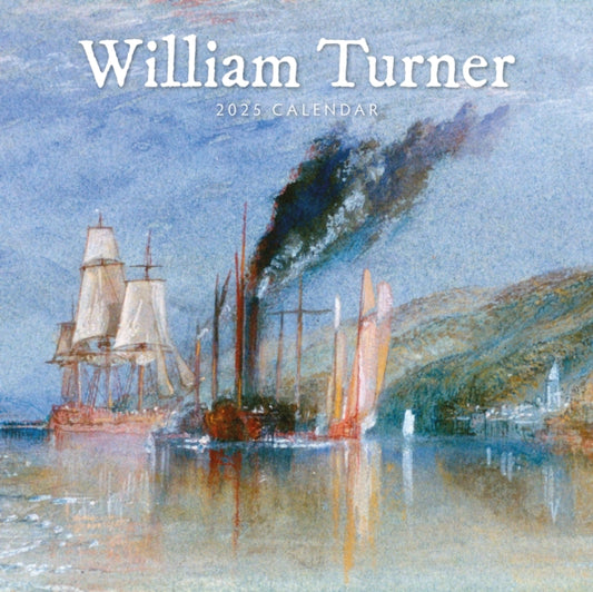 William Turner 2025 Square Wall Calendar-9781804425602