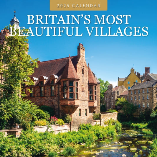 Britain's Most Beautiful Villages 2025 Square Wall Calendar-9781804425817