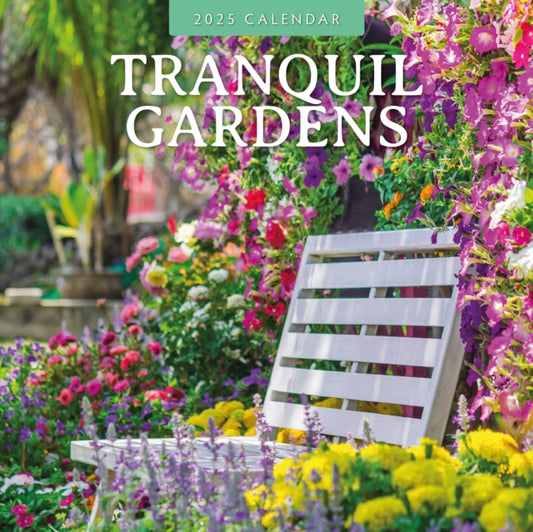 Tranquil Gardens 2025 Square Wall Calendar-9781804426142