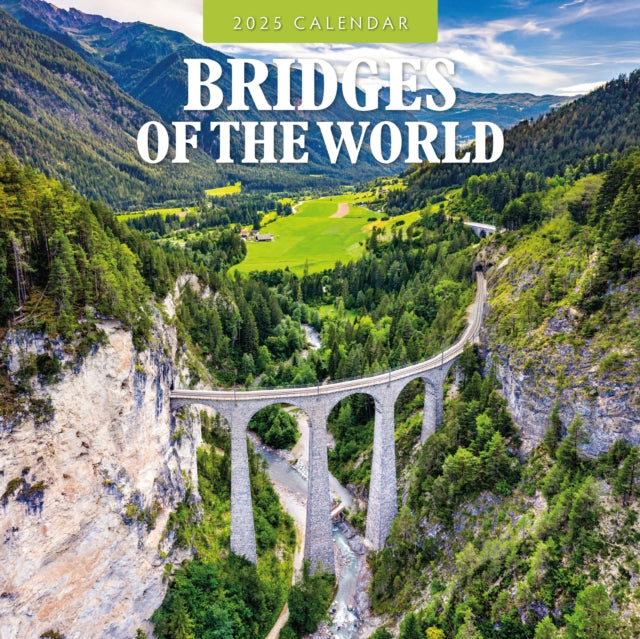 Bridges of the World 2025 Square Wall Calendar-9781804426210
