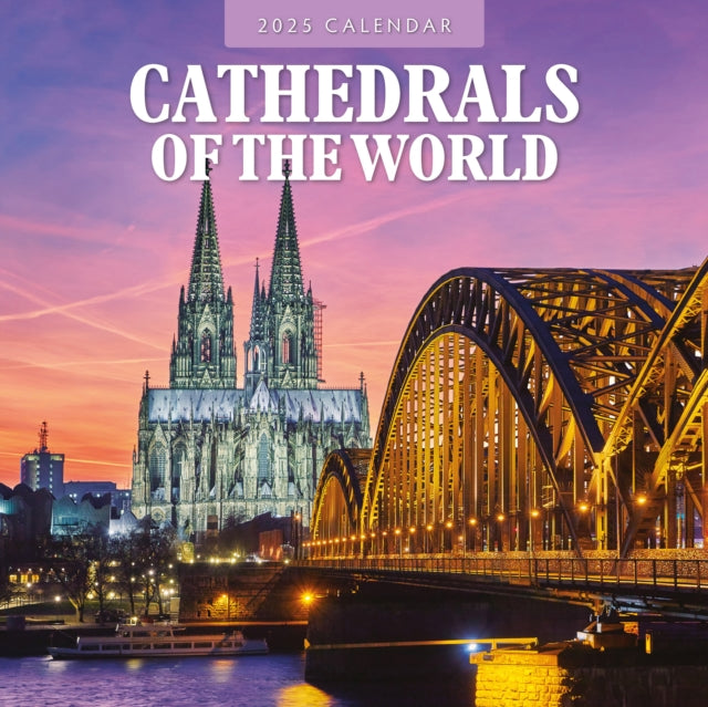 Cathedrals of the World 2025 Square Wall Calendar-9781804426234