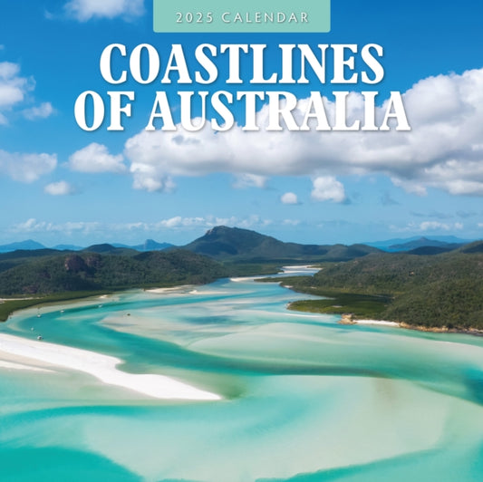 Coastlines of Australia 2025 Square Wall Calendar-9781804426258