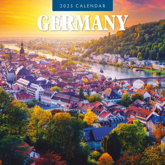 Germany 2025 Square Wall Calendar-9781804426296