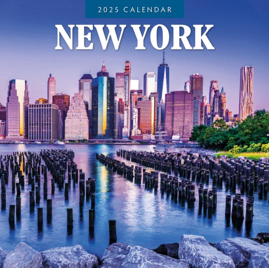 New York 2025 Square Wall Calendar-9781804426371